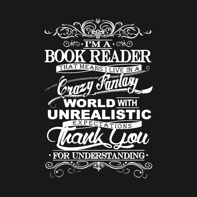 BOOK READER'S WORLD by DesignShirt