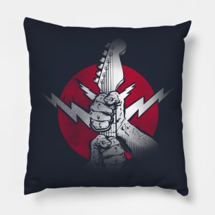 Lightning Electric Guitar Pillow