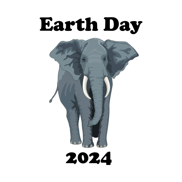 Earth Day Elephant 2024 by aesthetice1