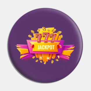 777 Jackpot Pin