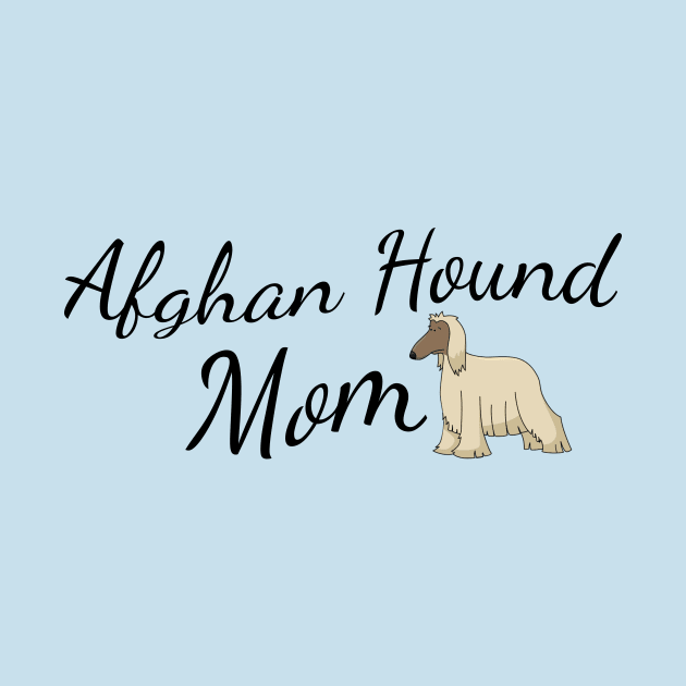 Afghan Hound Mom by tribbledesign