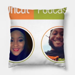 Uncut Podcast Logo Pillow