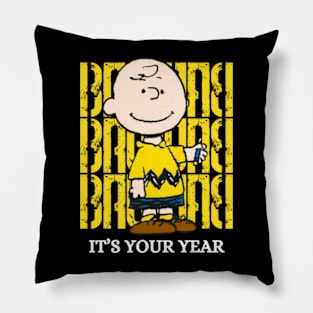 Charlie Brown - It's Your Year Pillow