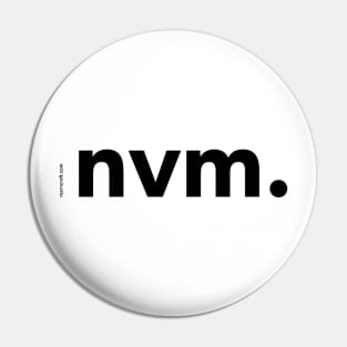 nvm (black text) Pin