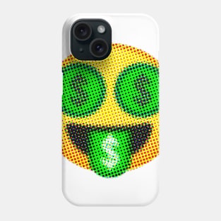 Emoji: Rich (Money-Mouth Face) Phone Case