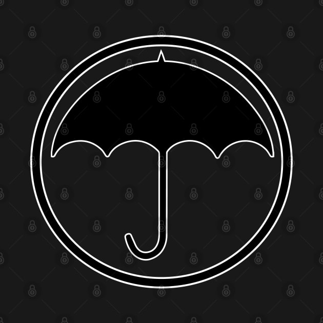 Umbrella Academy Signal - Black by UnOfficialThreads