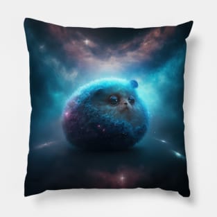 The Cosmic Furball - Cosmic Cuties #9 Pillow