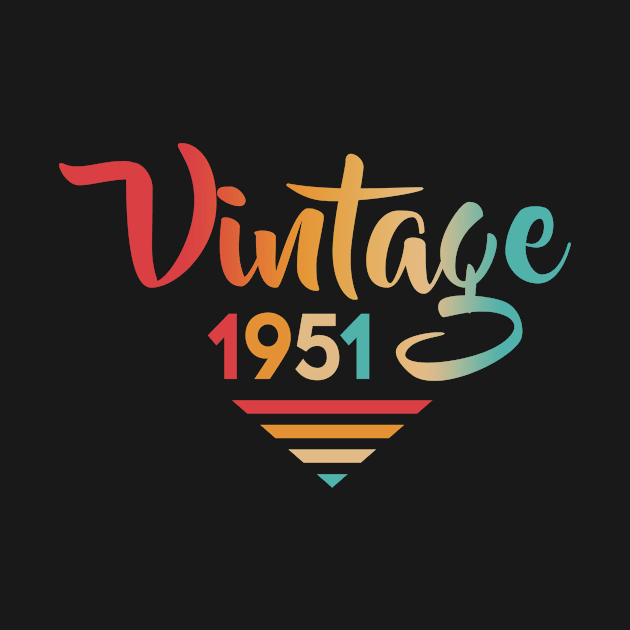 Vintage 1951 by CardRingDesign