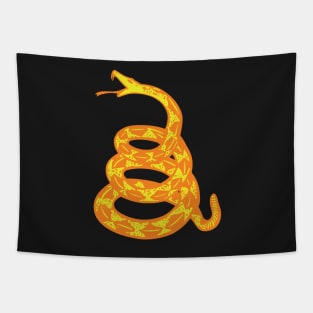 Grassless Yellow Gadsden Snake Tapestry