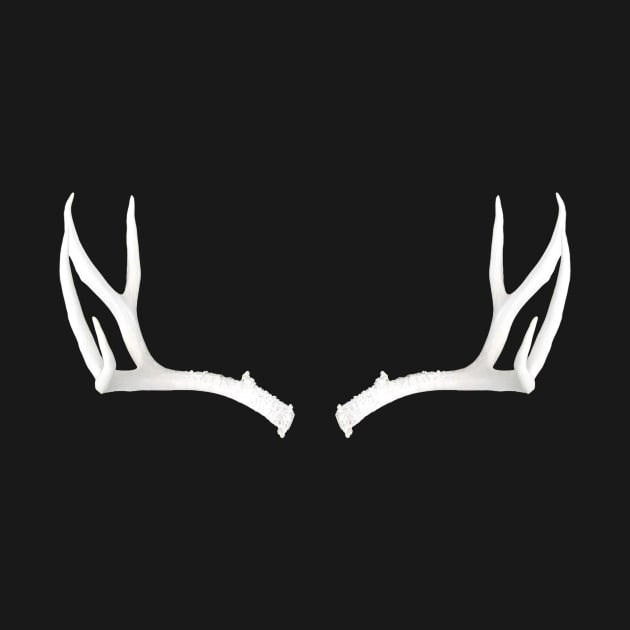 Typical Mule Deer Set Logo Only by TroutOutdoors