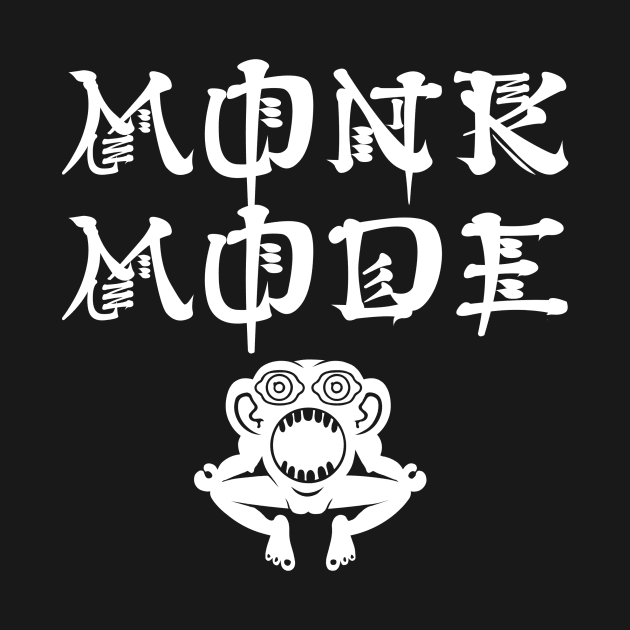 Monk Mode Monkey by Odd Hourz Creative