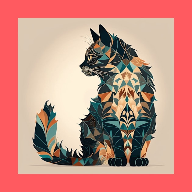 Ornate Feline Profile by Star Scrunch