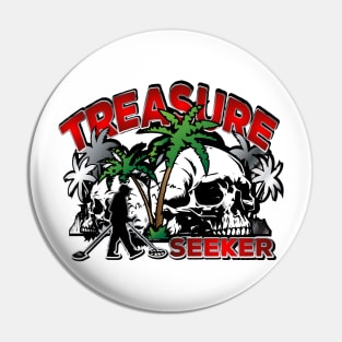 Treasure Seeker Metal Detecting Pin