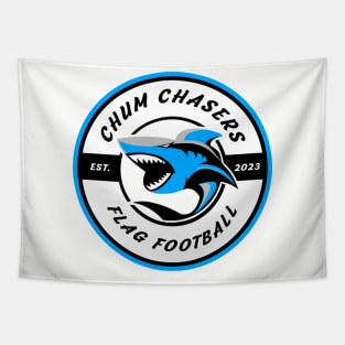 Chum Chasers Flag Football Team Tapestry