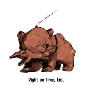 Mr. Grizz Greeting T-Shirt