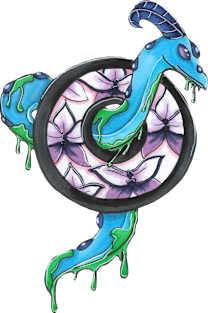 Opal Dragon Magnet