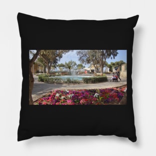 Upper Barrakka Gardens, Valletta, Malta Pillow