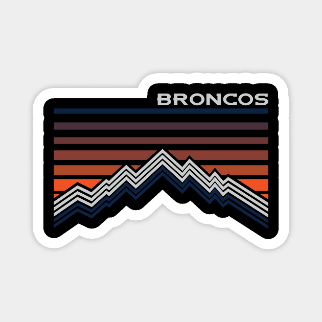 Denver Broncos Magnet by cwijeta