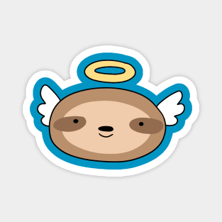 Sloth Angel Face Magnet