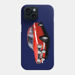Mk 1 Ford Escort Mexico in red Phone Case