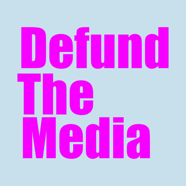 Disover Defund The Media Pink - Defund The Media Donald Trump - T-Shirt