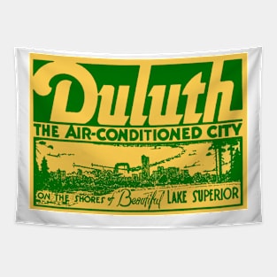 Vintage Duluth Decal Tapestry