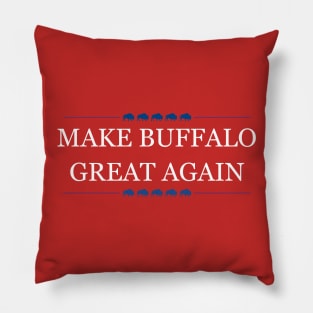 Make Buffalo Great Again Pillow