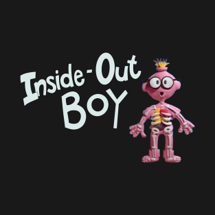 Inside-Out Boy 90’s Classic Nickelodeon Claymation T-Shirt