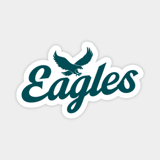 Eagles Football Retro Magnet