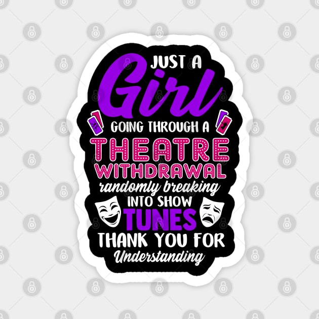 Theatre Withdrawal Magnet by KsuAnn