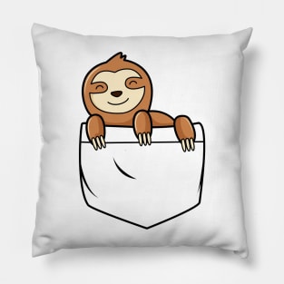 Cute Sloth in My Pocket Pillow