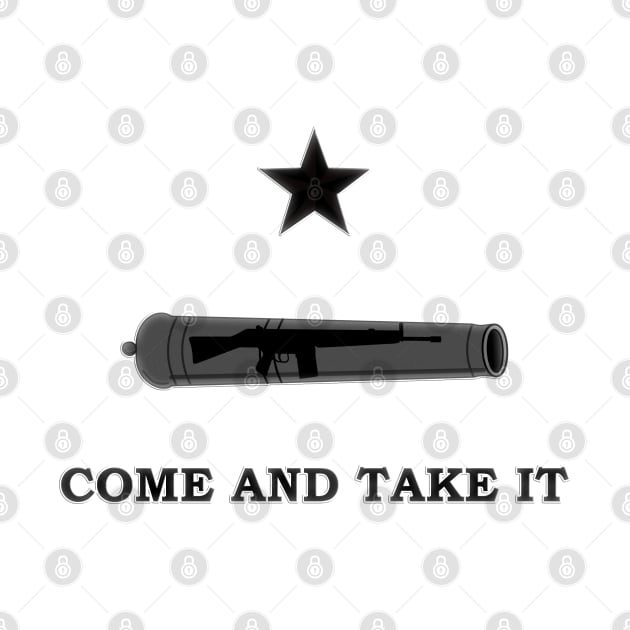 Come take it! 2A is here to stay! by Politics and Puppies