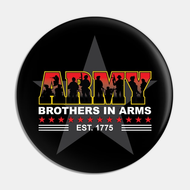 Brothers In Arms Pin by myoungncsu