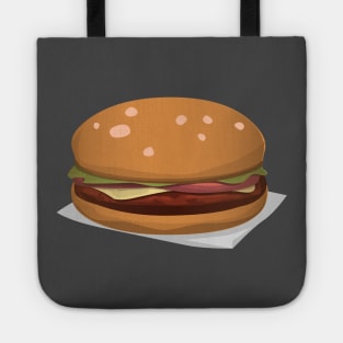 burger. with cheese. Tote