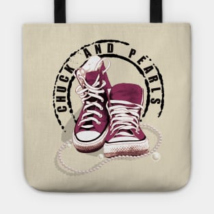 Chuck and Pearls Tote