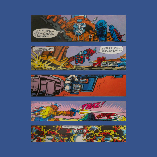 Disover Transformers Comic 1988 - Transformers - T-Shirt