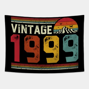 Vintage 1999 Birthday Gift Retro Style Tapestry