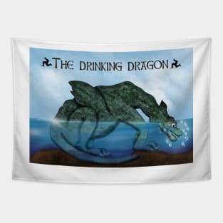 The drinking dragon Tapestry