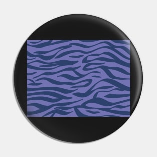 Purple Zebra - Animal Print Pin