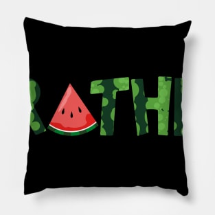 Watermelon Brother Summer Tropical Fruit Pillow