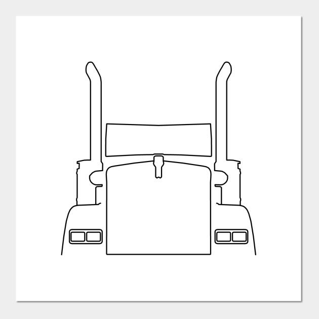 Kenworth Truck Outline