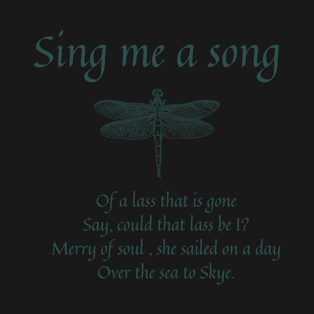 Sing Me A Song Dark by Tee's Tees