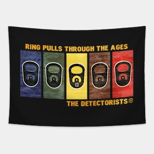 Detectorists Ring Pulls Through The Ages Eye Voodoo Vintage Edition Tapestry