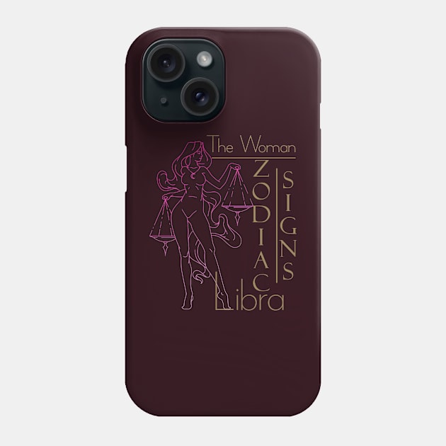 The women Libra Phone Case by KrasiStaleva