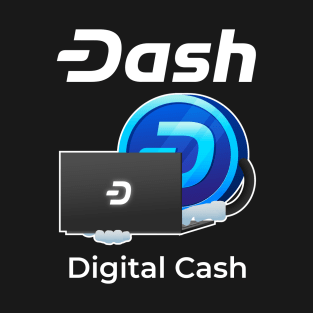 Dash Digital Cash - Dashy Laptop T-Shirt