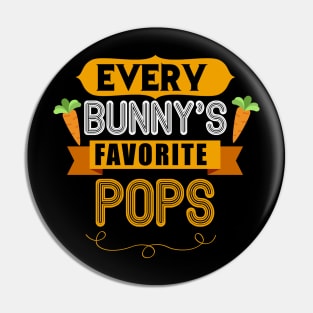 MENS EVERY BUNNYS FAVORITE POPS SHIRT CUTE EASTER GIFT Pin