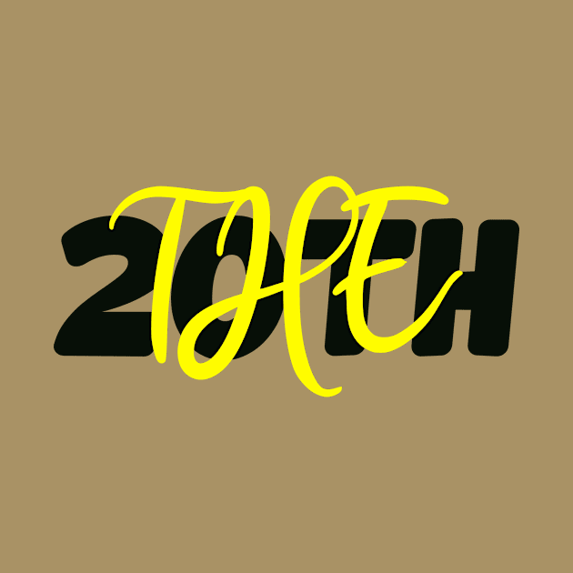 THE 20TH sticker by TareQ-DESIGN