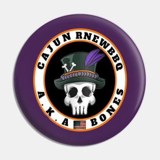 CAJUN RNEWBBQ BONES Pin