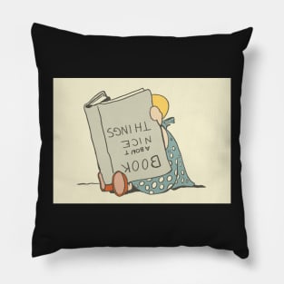 Book about nice things Pillow