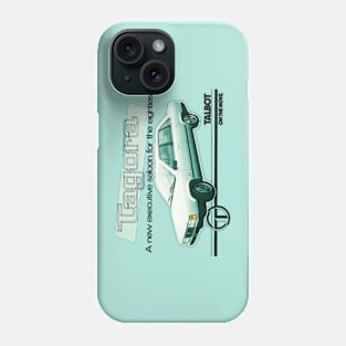 TALBOT TAGORA - advert Phone Case